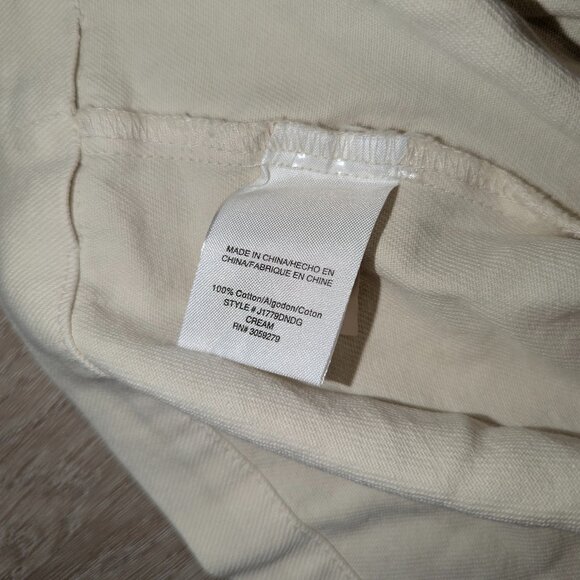 Thread & Supply White button up collar cotton - Picture 3 of 3